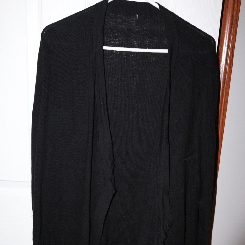 Loft black cardigan